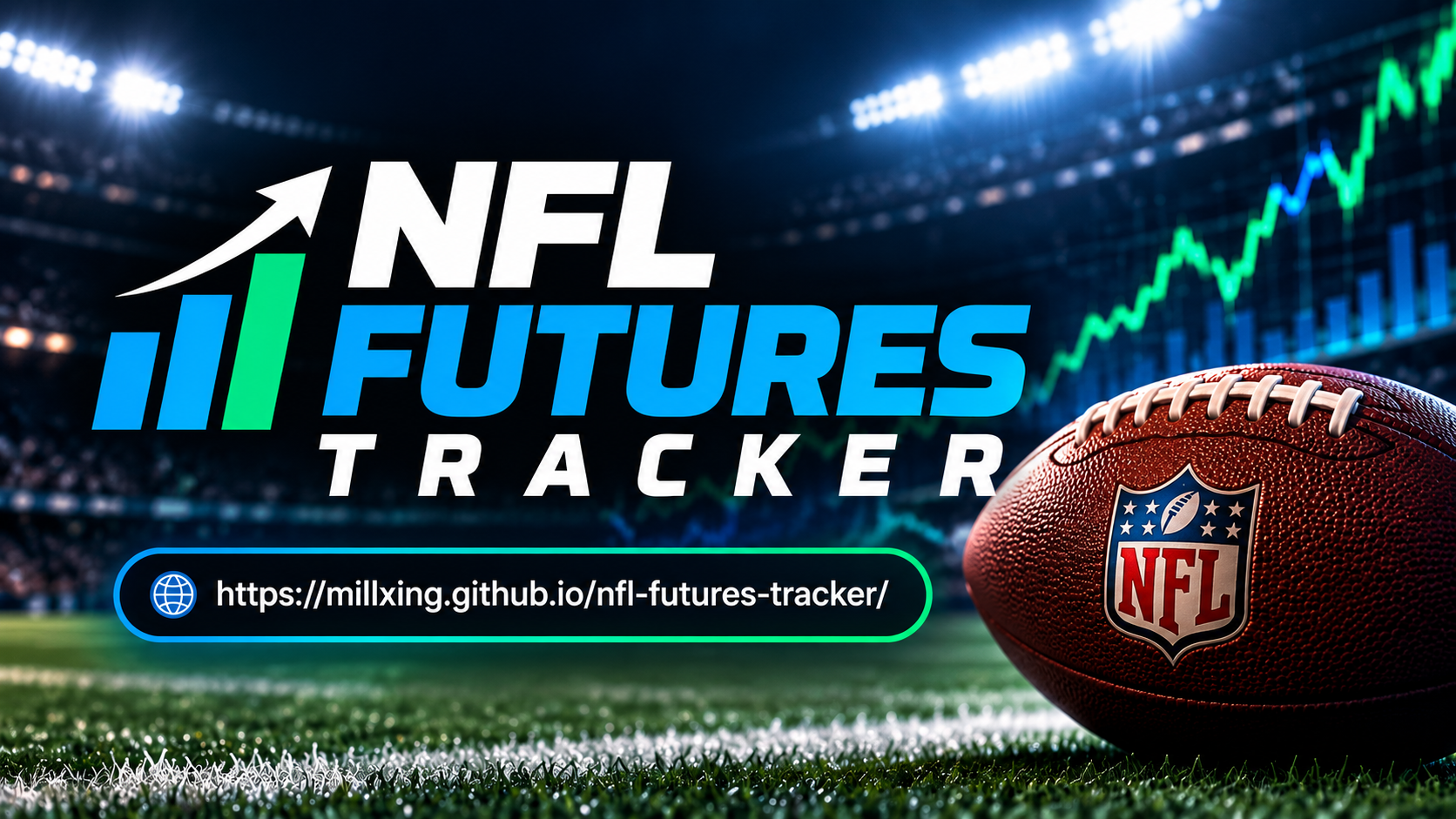 NFL Futures Tracker dashboard